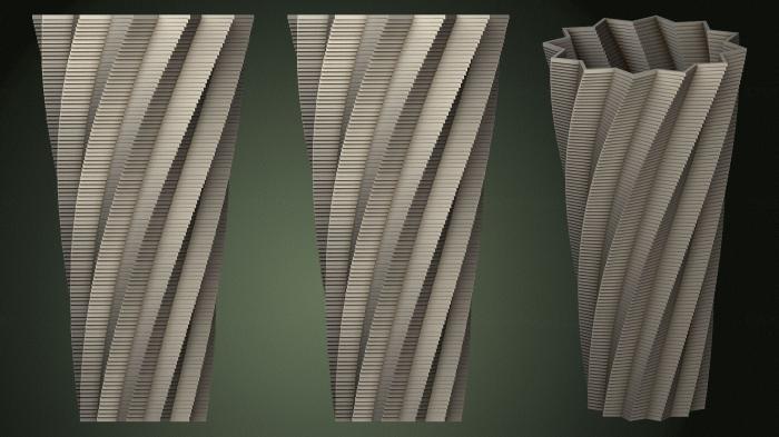 Vases (VZ_1141) 3D model for CNC machine